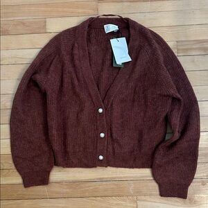 Jardine's Domaine x Sammy Pearl Button Cardigan